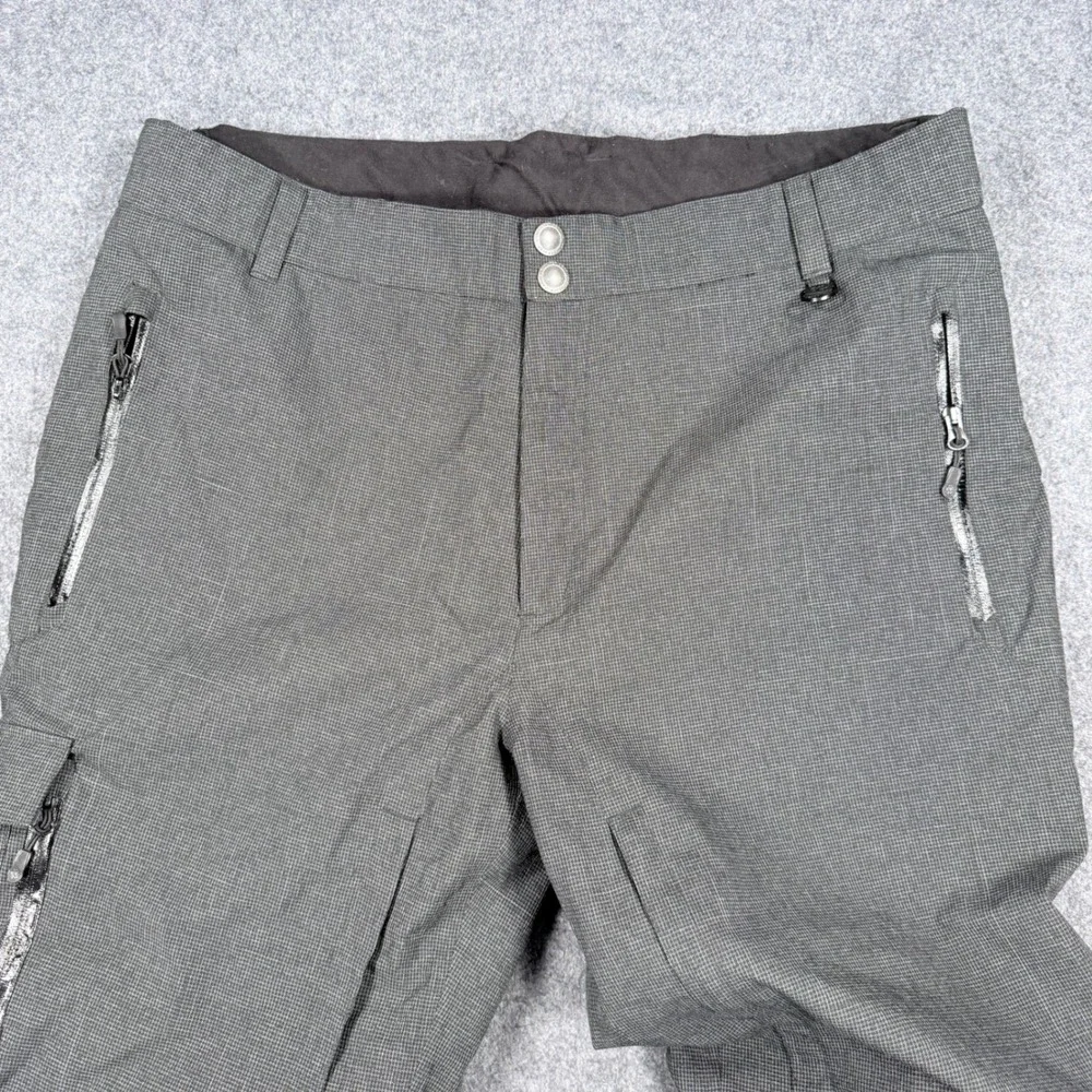 Boulder Gear Mens XL Gray Waterproof Insulated Ski Snowboard Cargo Pants 2573R
